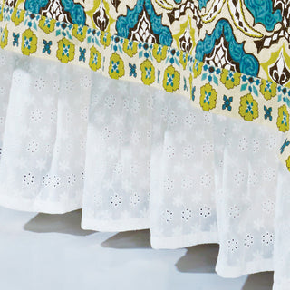Eyelet Bed Skirt, Full