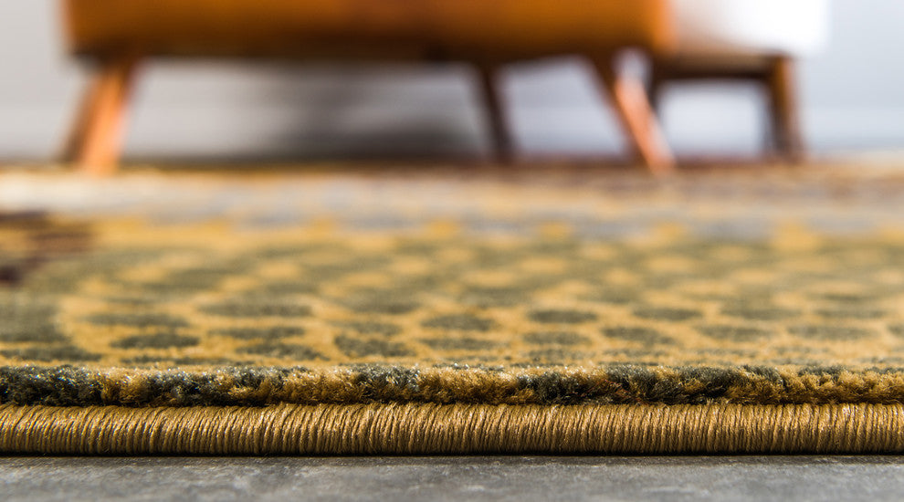 Unique Loom Beige Barista Java 2' 2 x 6' 0 Runner Rug