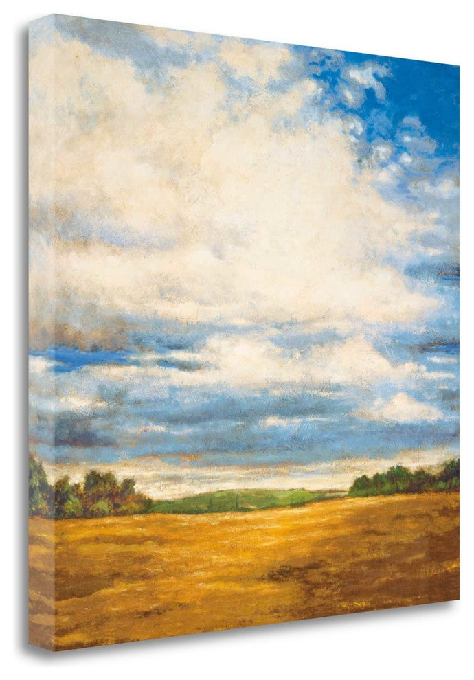 "Tranquil Meadow" By Zenon Burdy, Giclee Print on Gallery Wrap Canvas