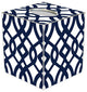 TB8025-Navy Madison Tissue Box Cover