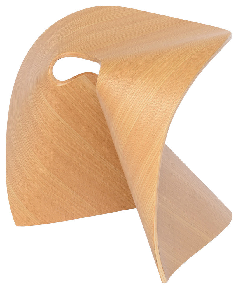 Fortune Stool, Oak