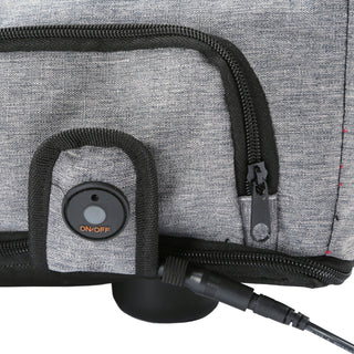 Pet Life "Dream" Electronic Heating and Cooling Pet Bed, Gray, Medium