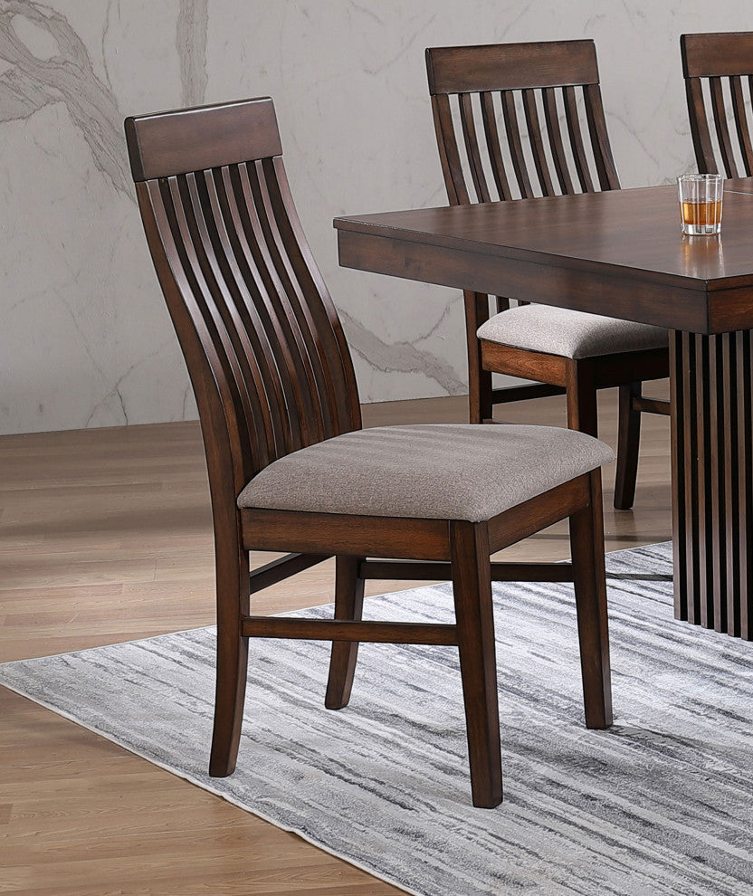 Briarwood Wood Dining Side Chair Mango Oak, Set of 2