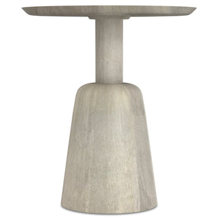 Finchley SOLID MANGO WOOD Side Table, White Wash