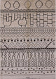 Ahgly Company Indoor Rectangle Mid-Century Modern Area Rugs, 2' x 4'