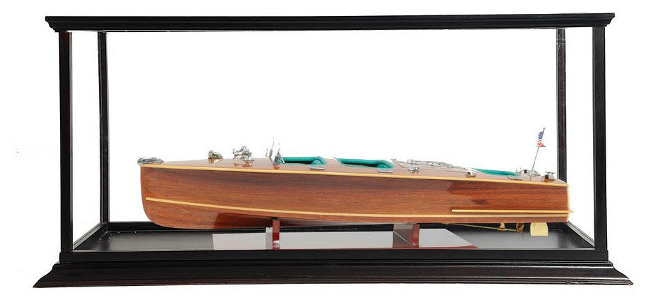 Old Modern Handicrafts B040A Chris Craft Triple Cockpit With Display Case