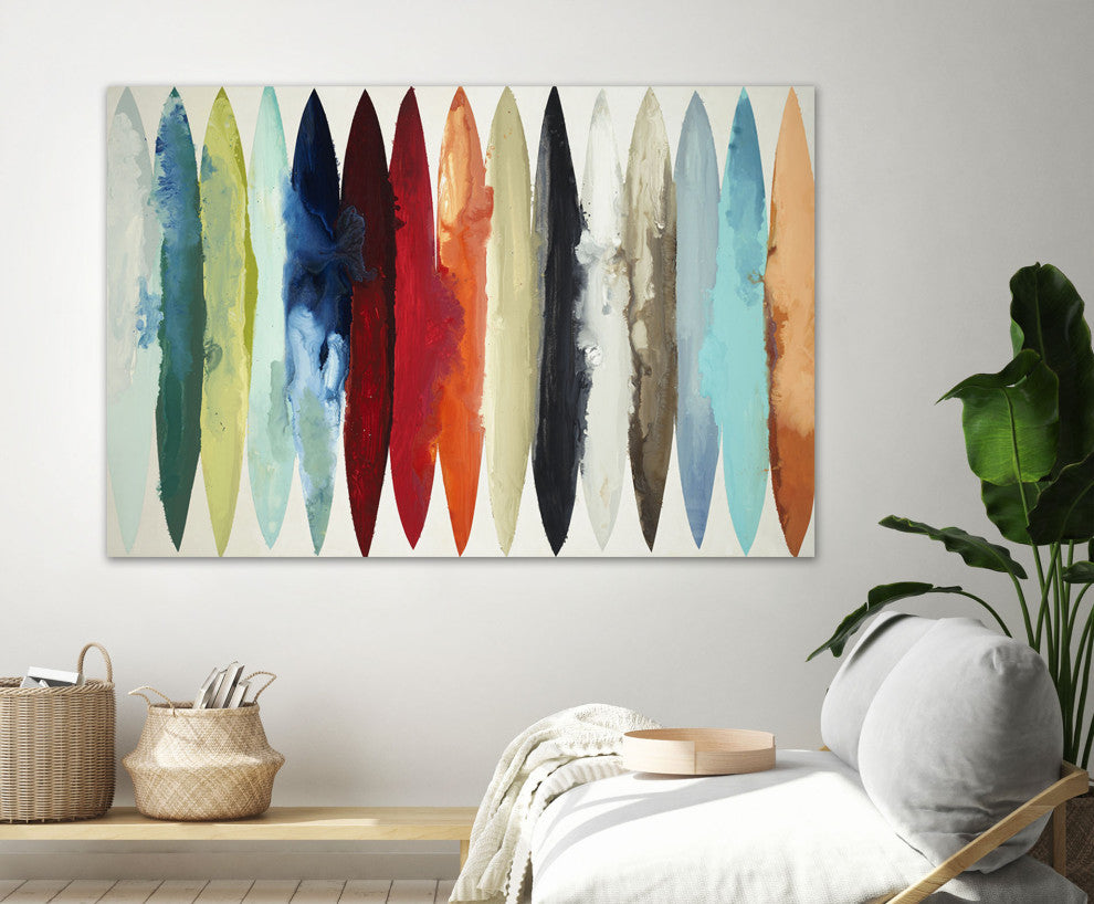 Even Flow - 84 x 54 by Randy Hibberd