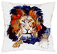Lion No Cord Pillow - Set of Two 18x18