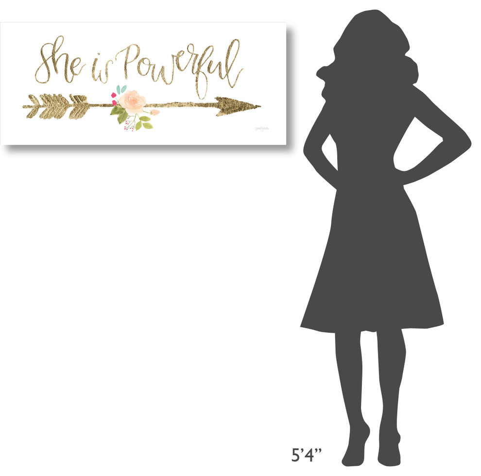 "Girl Power VII" Digital Paper Print by Jenaya Jackson, 42"x18"