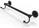 Prestige Skyline 36" Towel Bar with Integrated Hooks, Antique Bronze