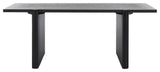 Safavieh Buckley Rectangle Coffee Table, Black