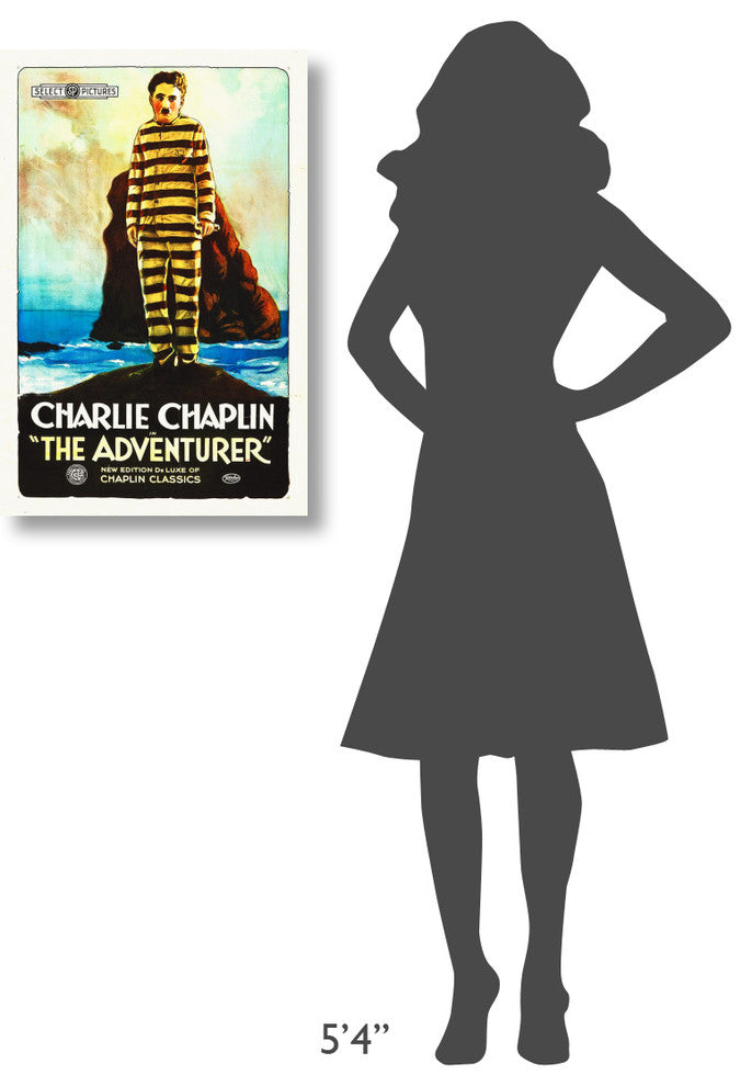 Charlie Chaplin, The Adventurer, 1915, 20x30