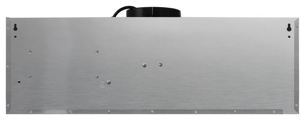 30" Under Cabinet Range Hood, Stainless Steel With LED Lights