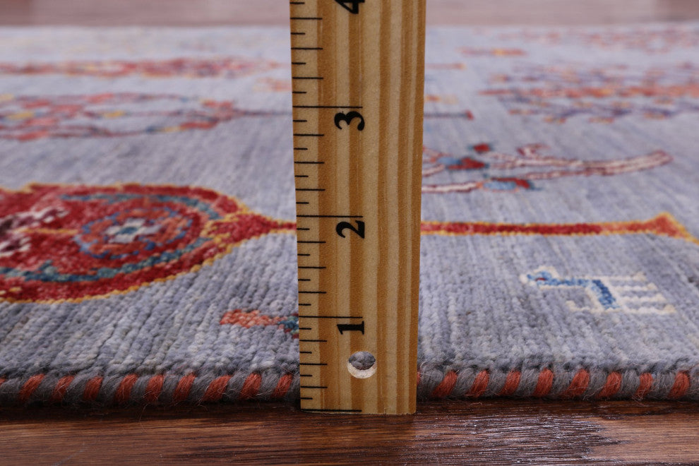 3' 1" X 5' 0" Handmade Tribal Persian Gabbeh Rug Q5305