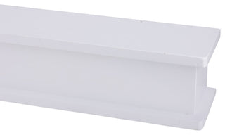 Dogberry Collections Cottage Mantel, White, 60