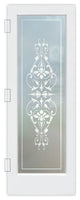 Interior Prehung Door or Interior Slab Door - Bordeaux - Primed - 24" x 80"...