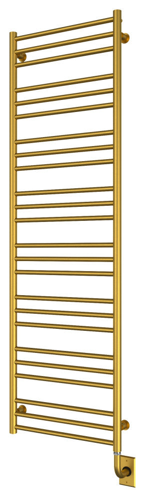 ICO Bath Sorano Hardwired Electric Towel Warmer - Round Bar