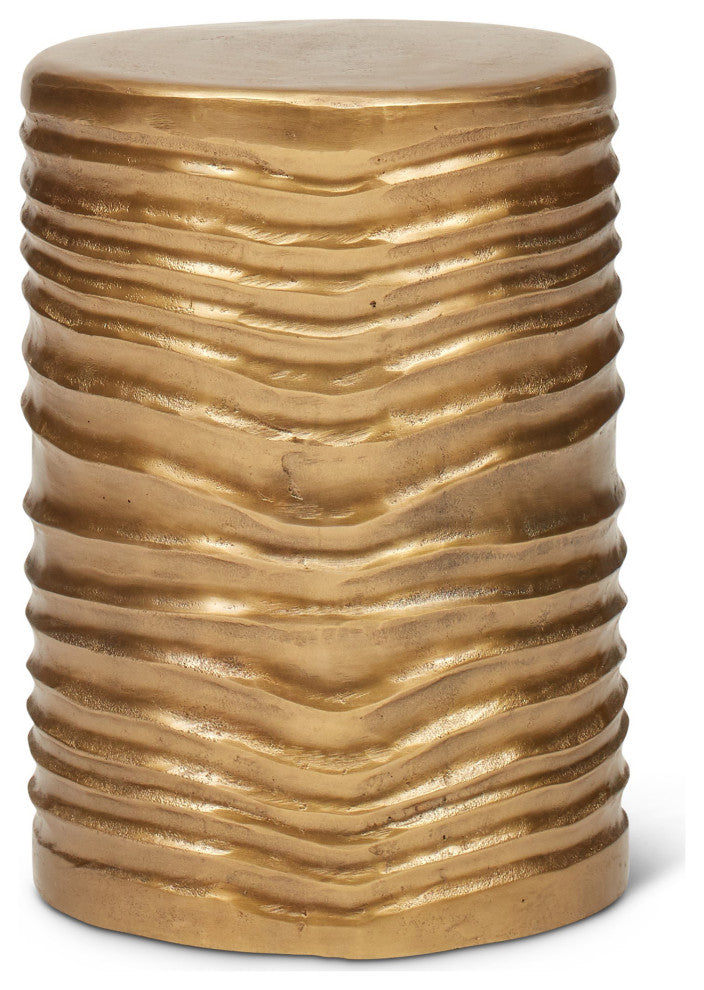 Tara Stool, Antique Brass