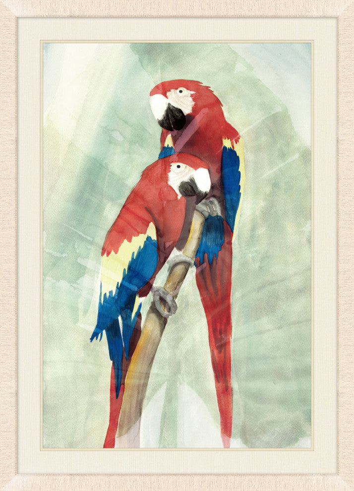 Macaw In Duet 1, Giclee Reproduction Artwork