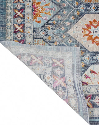 Noori Rug Low-Pile Roderick Grey/Pink Rug