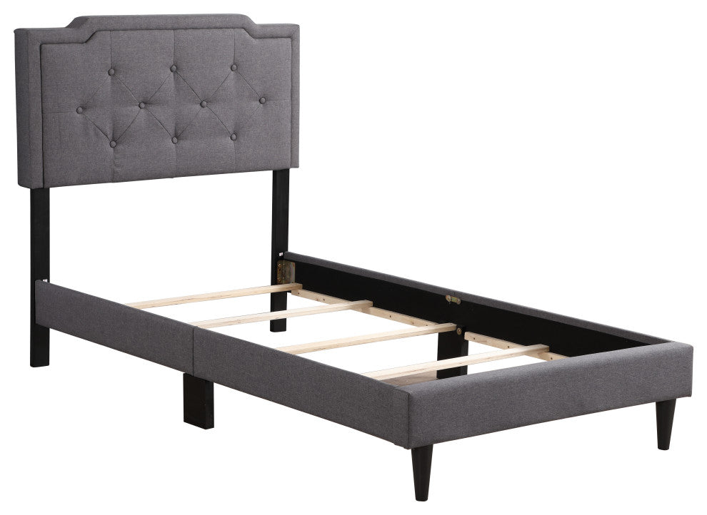 Starlight All in One Bed, Light Gray, Twin