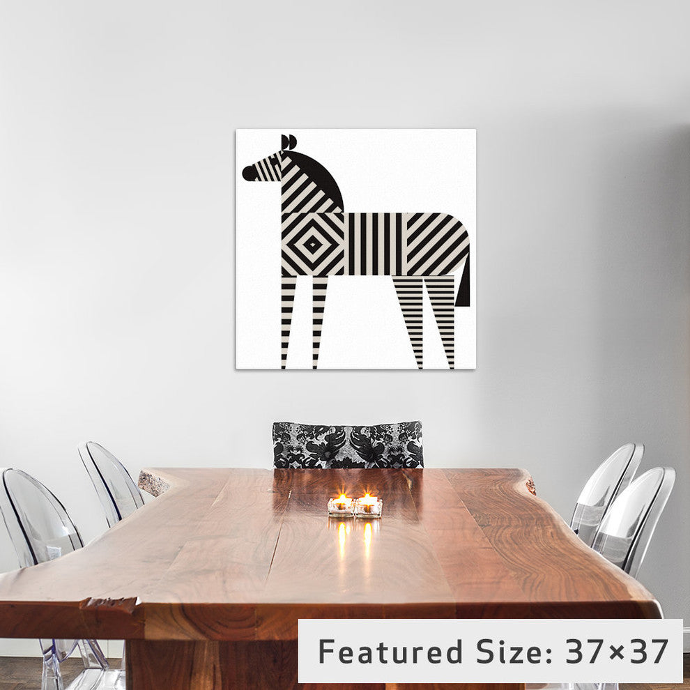 "Zebra Stripe" by Greg Mably, 12x12x1.5