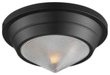 Maxim 10390 Hargreaves 10"W Flush Mount Ceiling Fixture - Black