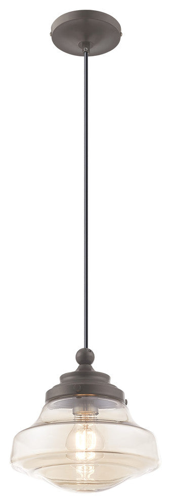 Livex Lighting English Bronze 1-Light Mini Pendant