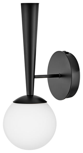 Lark Izzy 16" Single Light Wall Sconce, Black