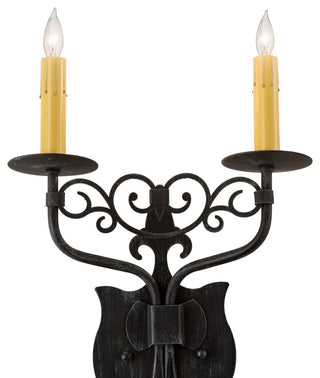 11 Wide Merano 2 Light Wall Sconce