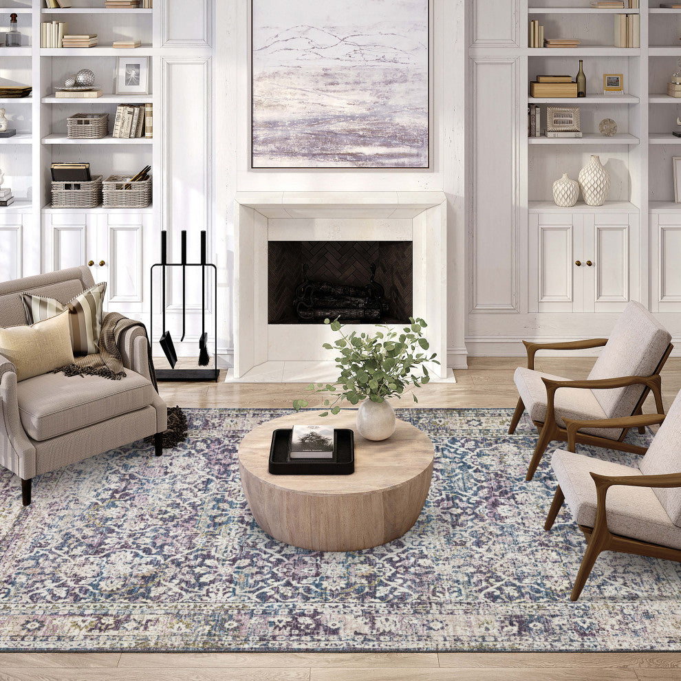 Jericho JC3 Violet 8' x 10' Rug