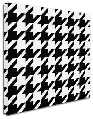 Color Bakery 'Houndstooth II' Canvas Art, 14"x14"