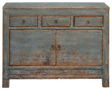 Welkin Reclaimed Honey Pine Sideboard in Robin's Egg Blue