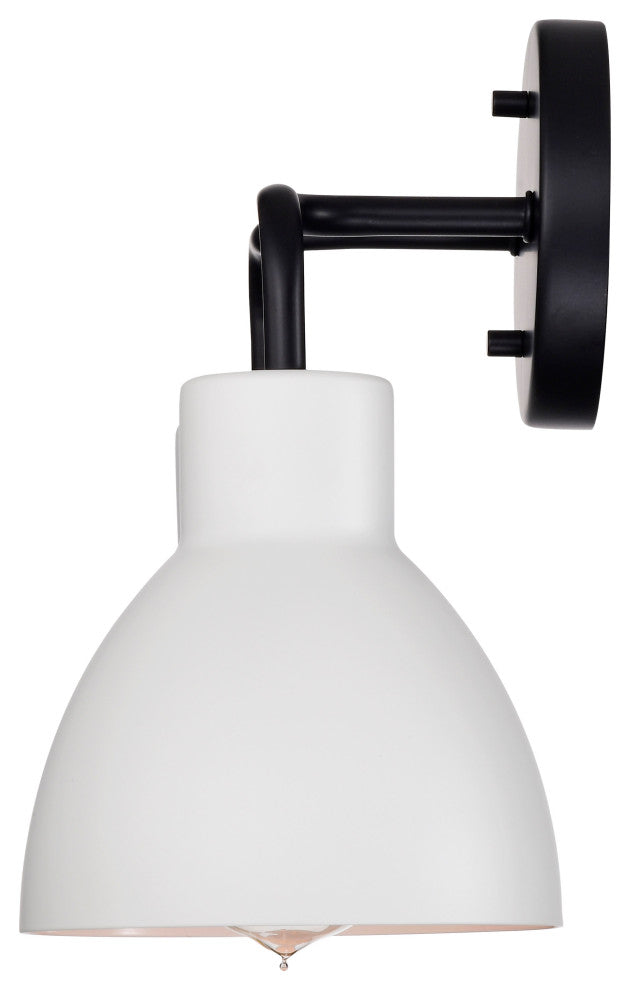 Nuvo Sloan 2-Light Incandescent Matte Black Wall Mount