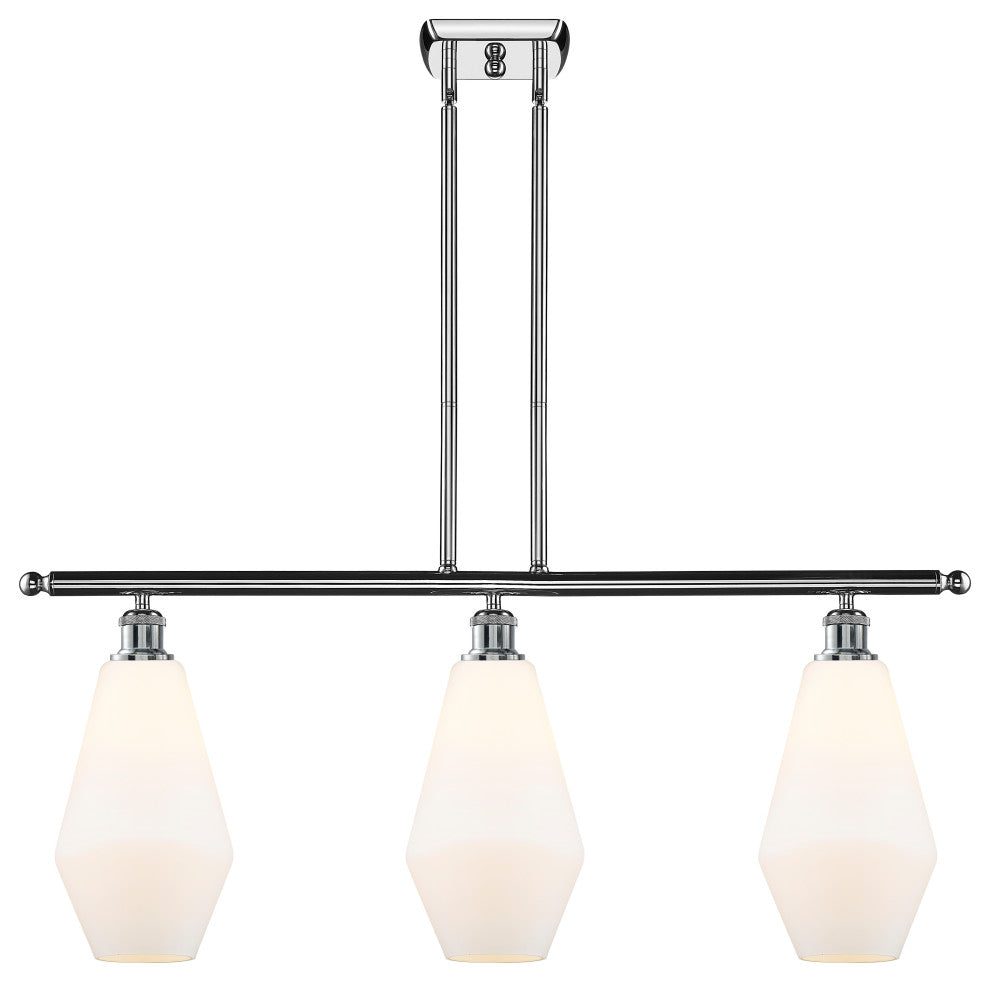 Innovations 516-3I-PC-G651-7 3-Light Island Light, Polished Chrome