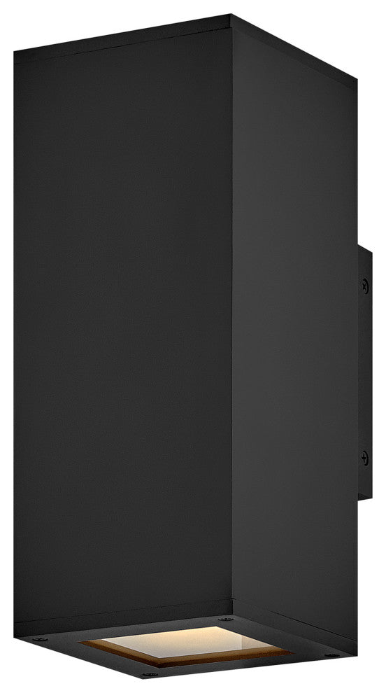 Hinkley Lighting 28914-LL Tetra 2 Light 12" Tall LED Wall Sconce - Black