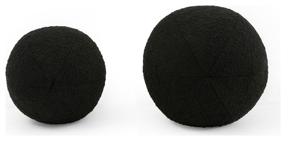 Balle Pillow-Knoll Onyx-Set of 2-12.5"