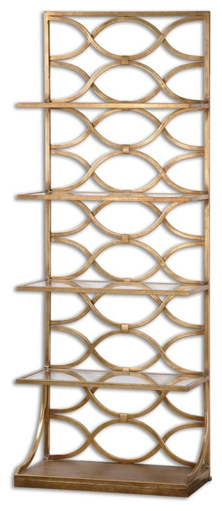 Lashaya Gold Etagere By Designer Grace Feyock