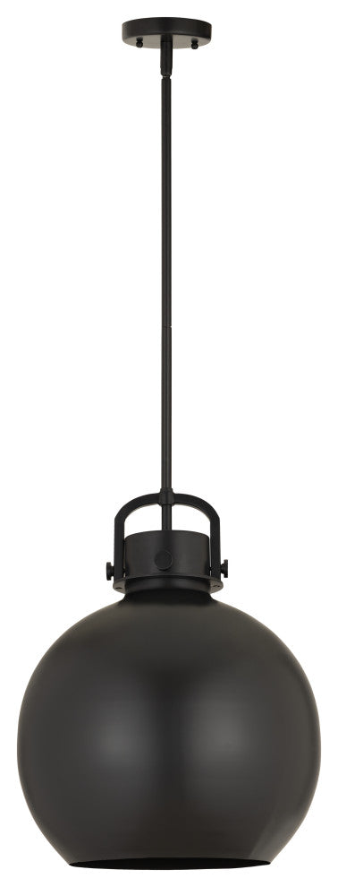 Innovations Lighting 710-1S-BK-M710-14BK-LED Sphere 1 Light 14" Pendant