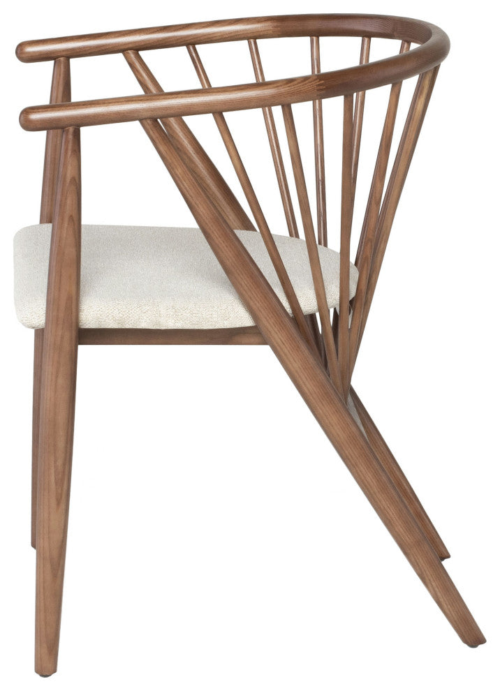 Danson Shell Fabric Dining Chair