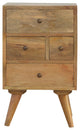 Nordic Style 4 Drawer Multi Nightstand
