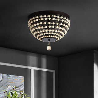 Safavieh Bolson Chandelier Natural Wood/Oil-Rubbed Bronze