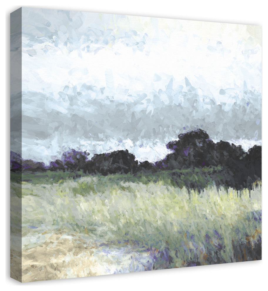 Abstract Landscape 24x24 Canvas Wall Art