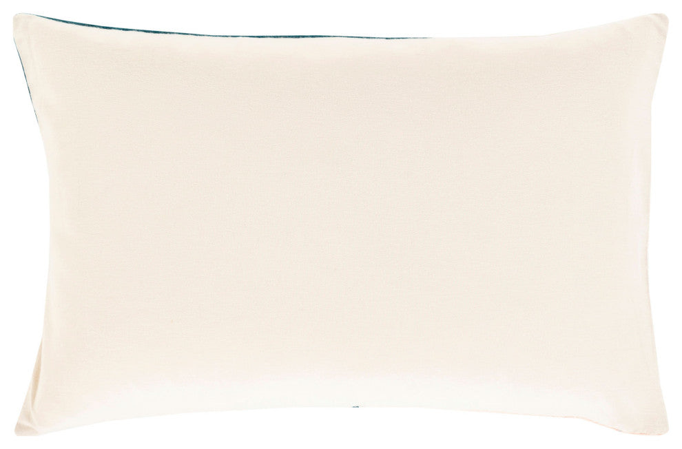 Surya Moza Light Beige Pillow Shell With Polyester Insert 13"H X 20"W