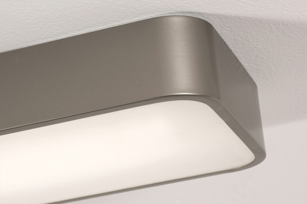 AFX Lighting Bailey 46" LED Linear Flush Mount, Satin Nickel