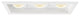 Eurofase 31766-30-012 3-Light Downlight, Amigo