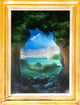 Michael Whiter "Untitled, Forest" Oil Painting