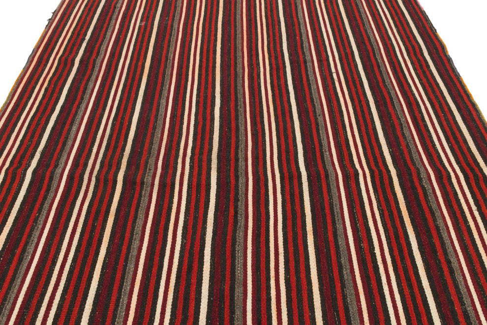 Vintage Anatolian Kilim Rug 6' 4" x 8' 2", 76 in. x 98 in.