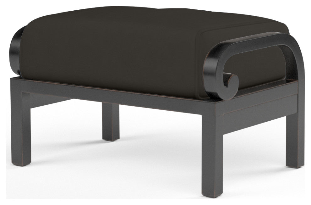 Monterey Durable Design Copper Finish Outdoor Ottoman