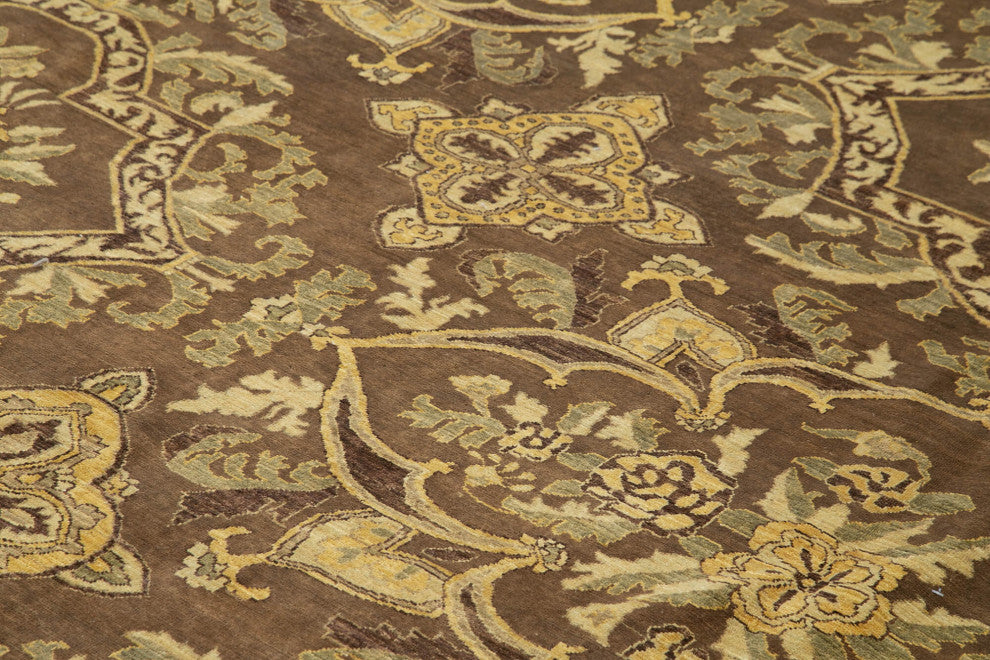 Rug N Carpet - Hand-Knotted Oriental 12' 0" x 14' 7" Oversize Oushak Area Rug